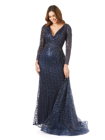 Lara 29620 - Lace Skirt Overlay Dress OUTLET by Lara New York