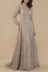 Lara 29753 - Long Sleeves Beaded Ballgown by Lara New York