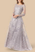Lara 29759 - Long Sleeves Ballgown Fully Embellished by Lara New York