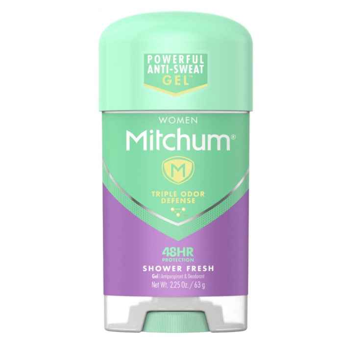 Mitchum For Women Powder Gel Odor Protection Shower Fresh Anti Perspirant &amp; Deodorant 2.25 Oz
