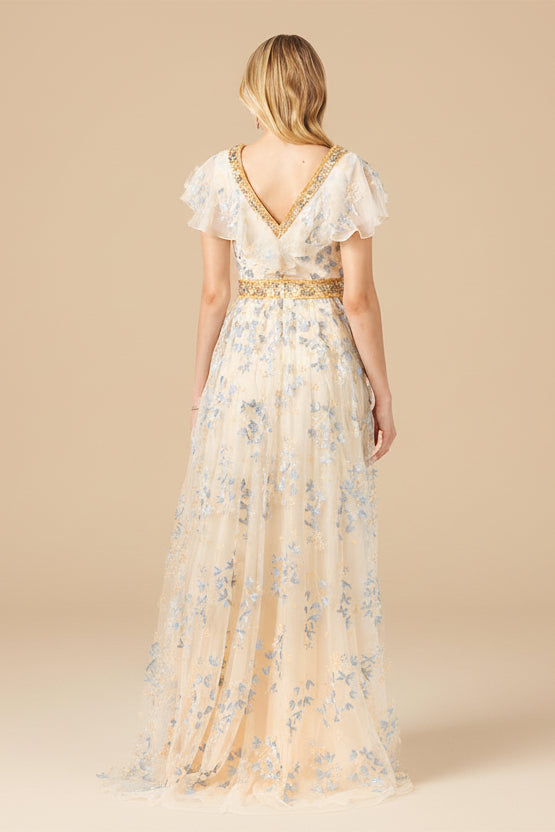 Lara 29966 - Lace, V-Neck Dress by Lara New York