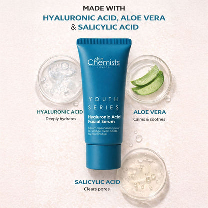 Hyaluronic Acid Facial Serum 30ml by skinChemists US