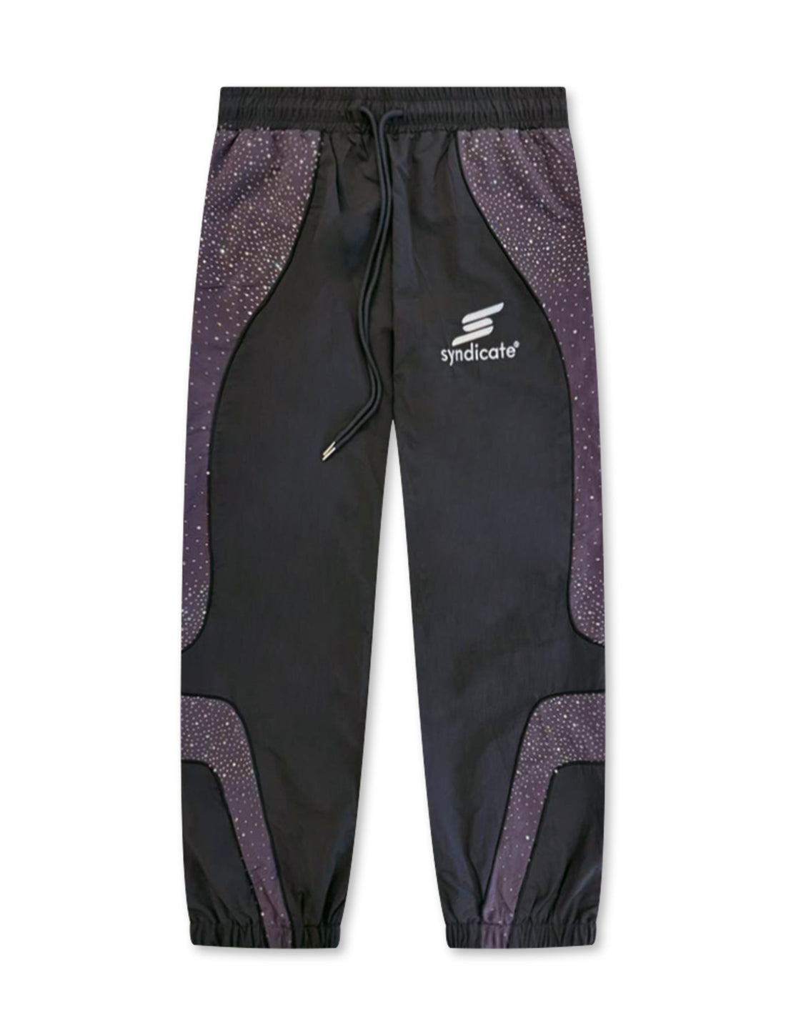 The Syndicate Nylon Pants - Black by Denim Exchange