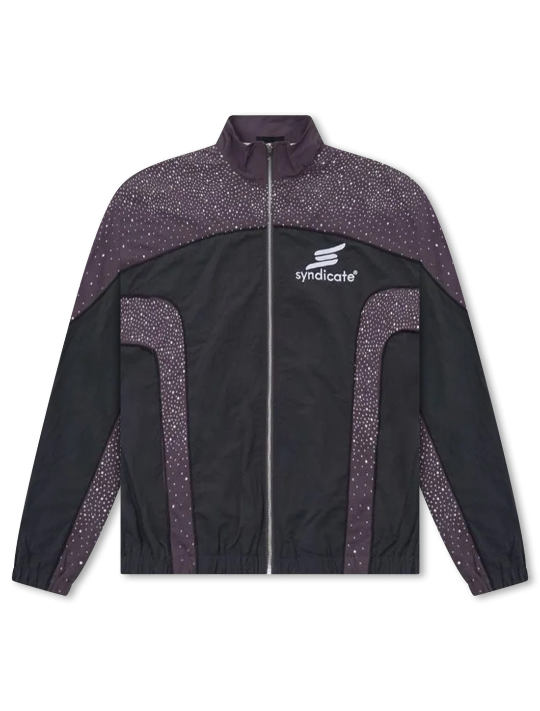 The Syndicate Nylon Jacket - Black by Denim Exchange