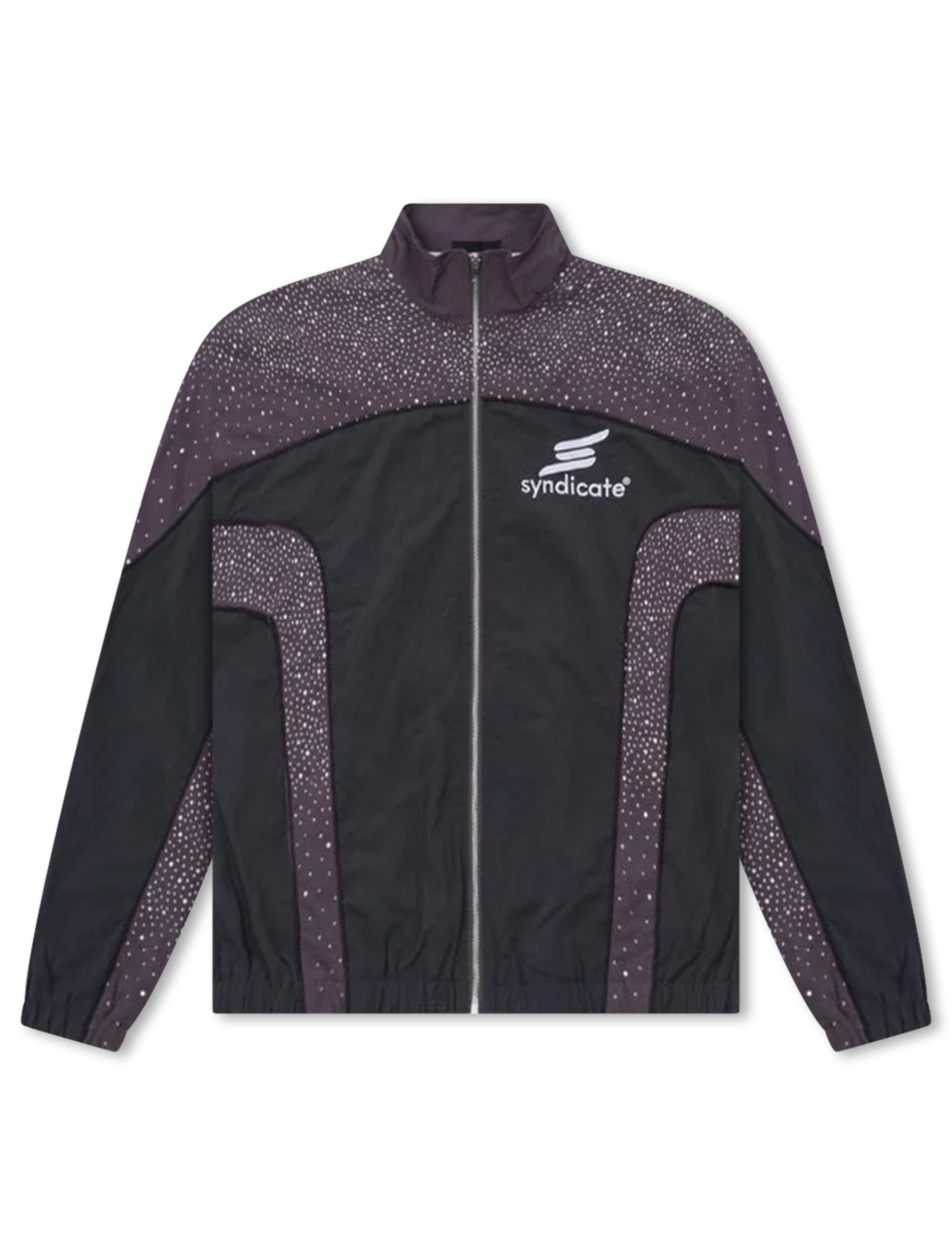 The Syndicate Nylon Jacket - Black by Denim Exchange