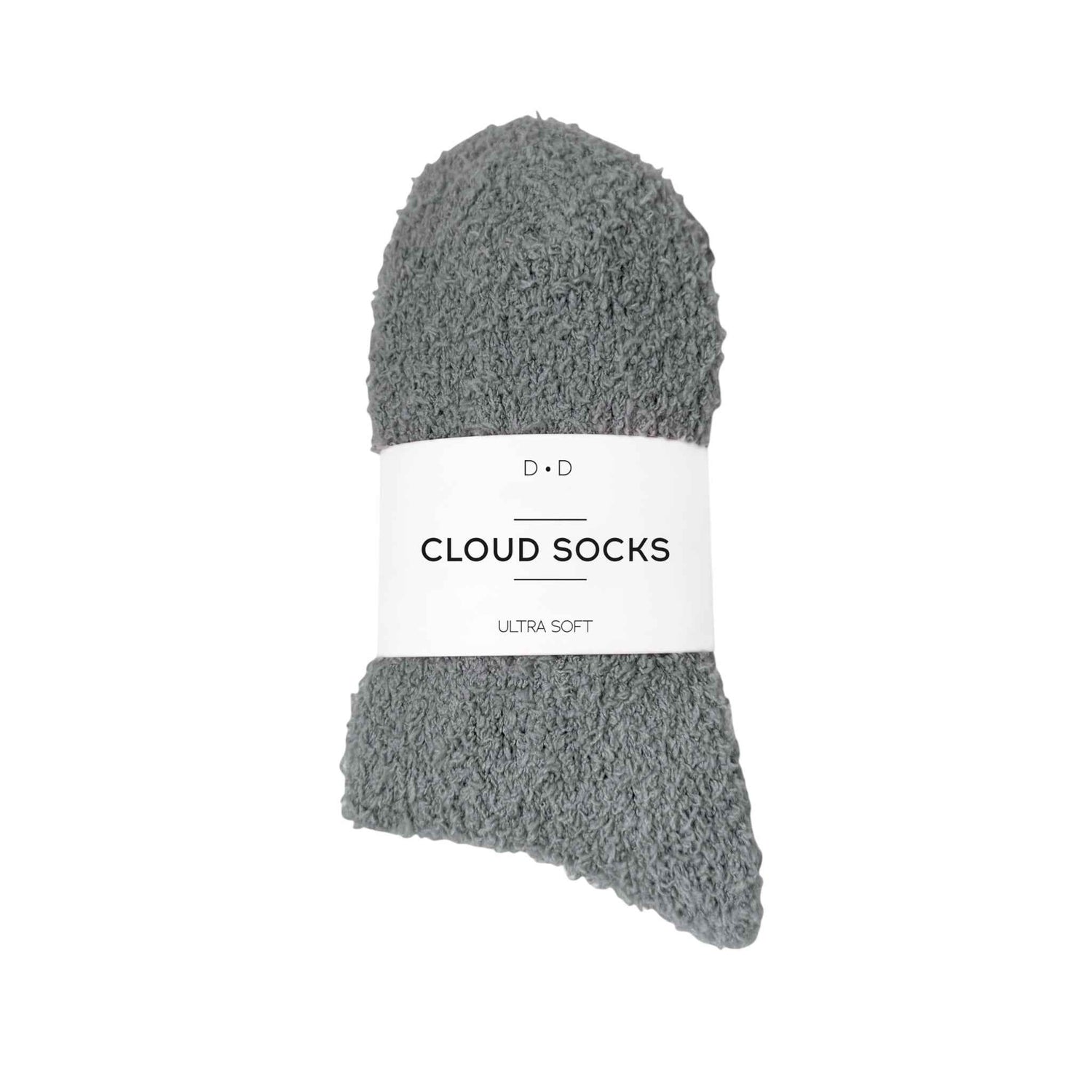 Cozy Cloud Socks - Grey - Warm &amp; Soft Women’s Gift