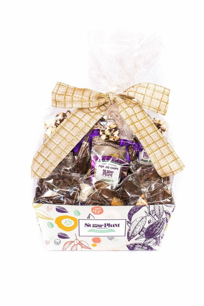 Chocolate Gift Basket - 25-Piece Handcrafted Gourmet Assortment (5.5 lbs)
