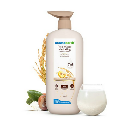 Mamaearth Rice Water Hydrating Body Lotion