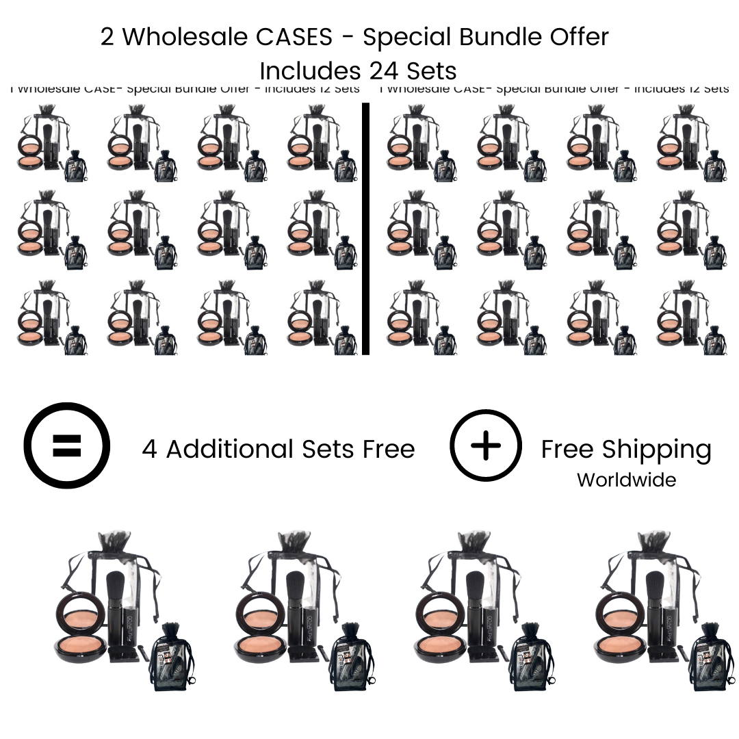 Wholesale Offers - GO NATURAL® ALL-IN-ONE® Powder - Travel Gift Sets by GO NATURAL®