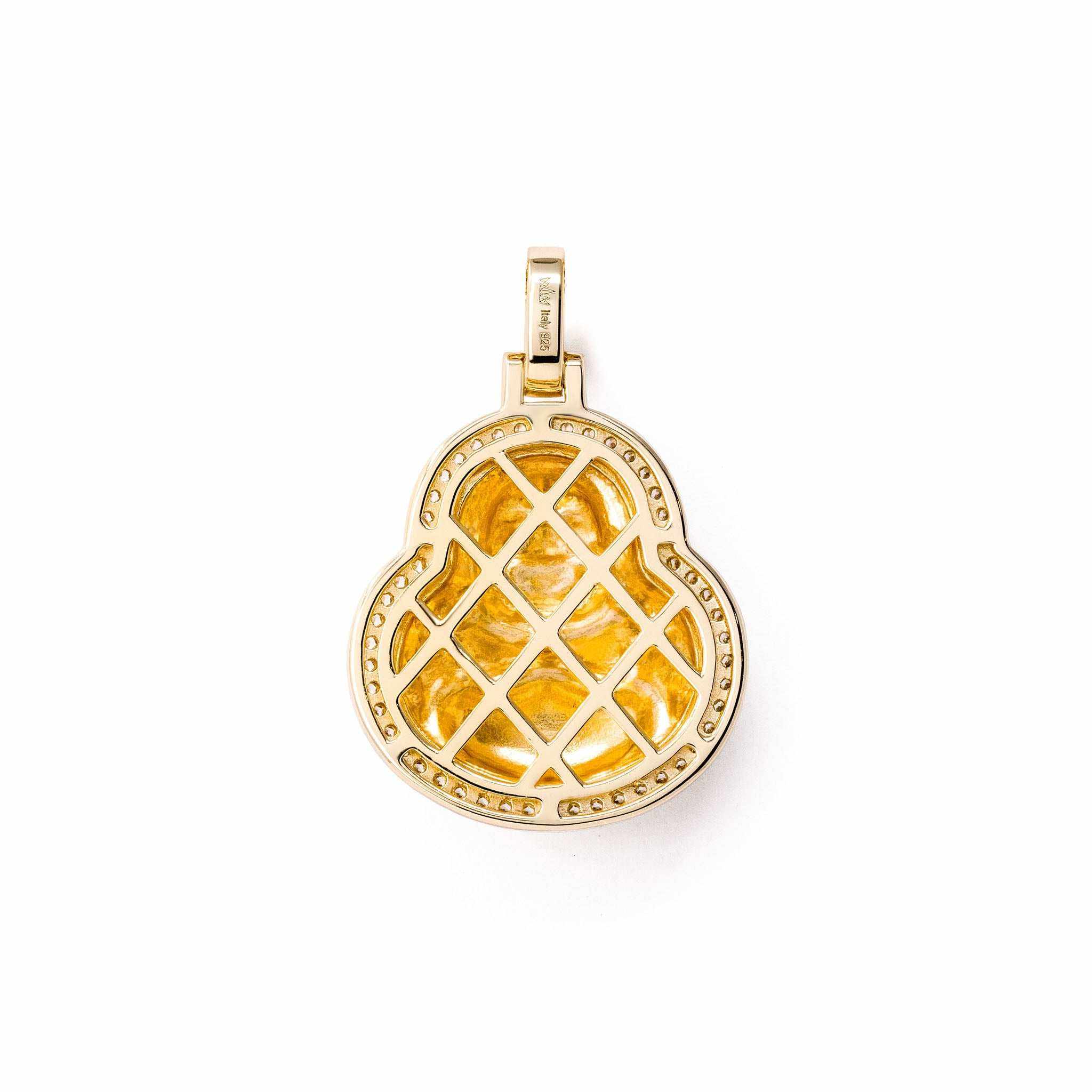 Buddha Pendant 925 Sterling Silver