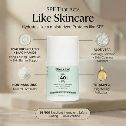 Daily Moisturizing Sunscreen - SPF 35 by Clean + Kind