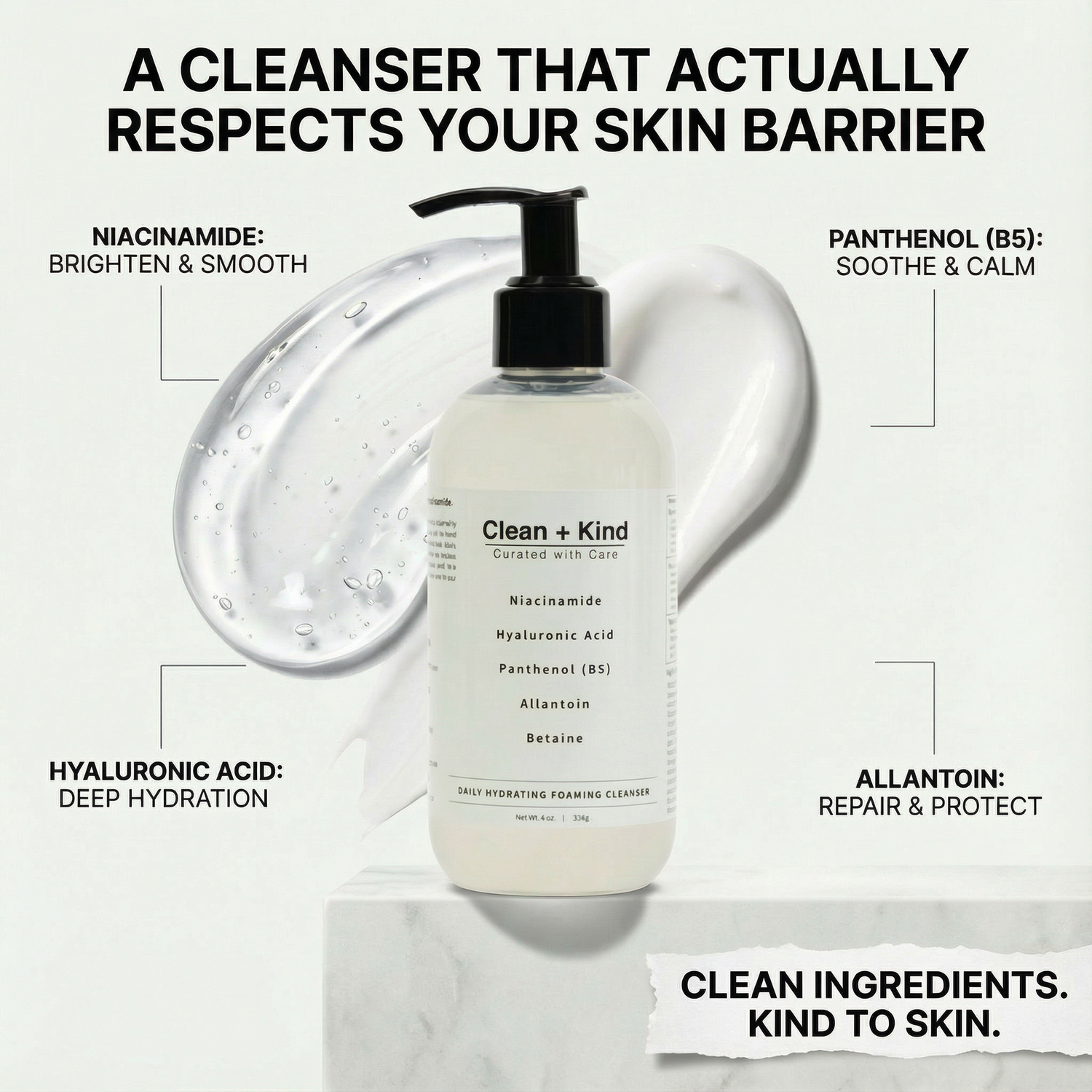 Daily Facial Cleanser by Clean + Kind
