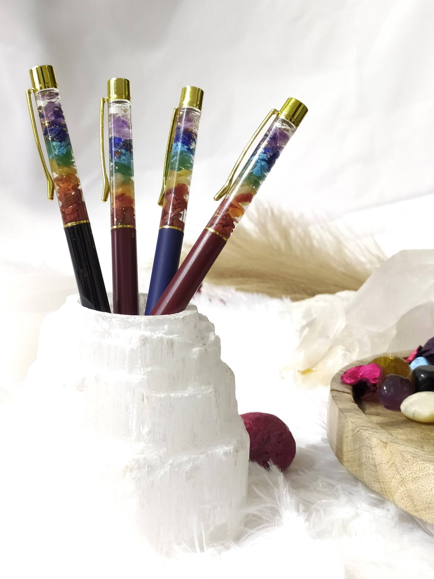 7Chakra Crystal Pen, Manifestation Pen, Healing Pen  DestGlow