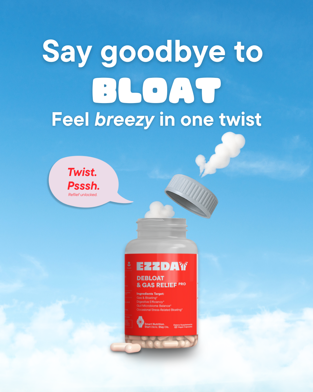 Debloat &amp; Gas Relief Pro