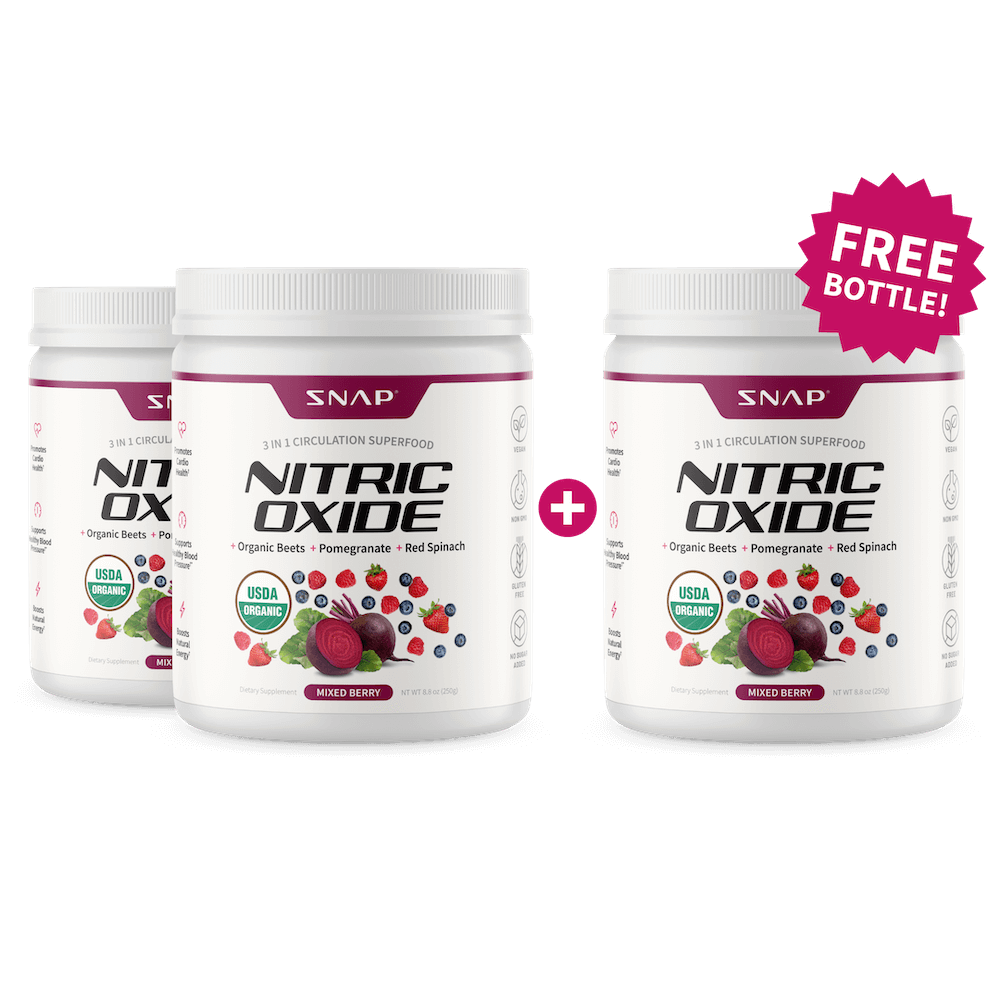 Nitric Oxide Organic Beets - Buy 2, Get 1 FREE! by Snap Supplements