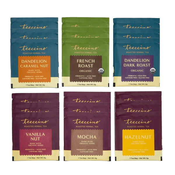 Best Selling Herbal Teas Sampler - 6 Flavors - 18 Servings  DestGlow