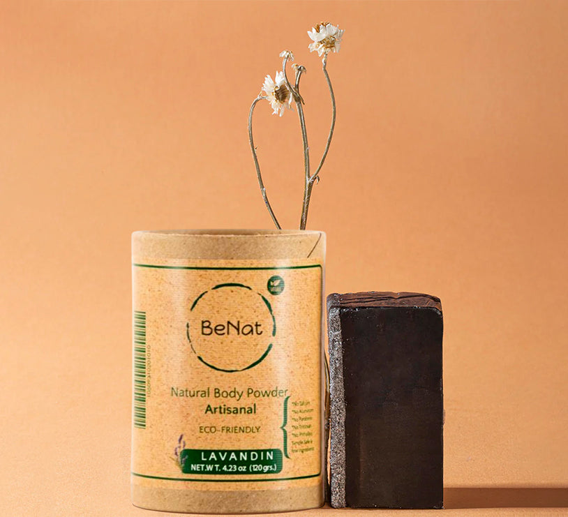 2-Pack Talc-Free Natural Body And Deodorant Powder  DestGlow