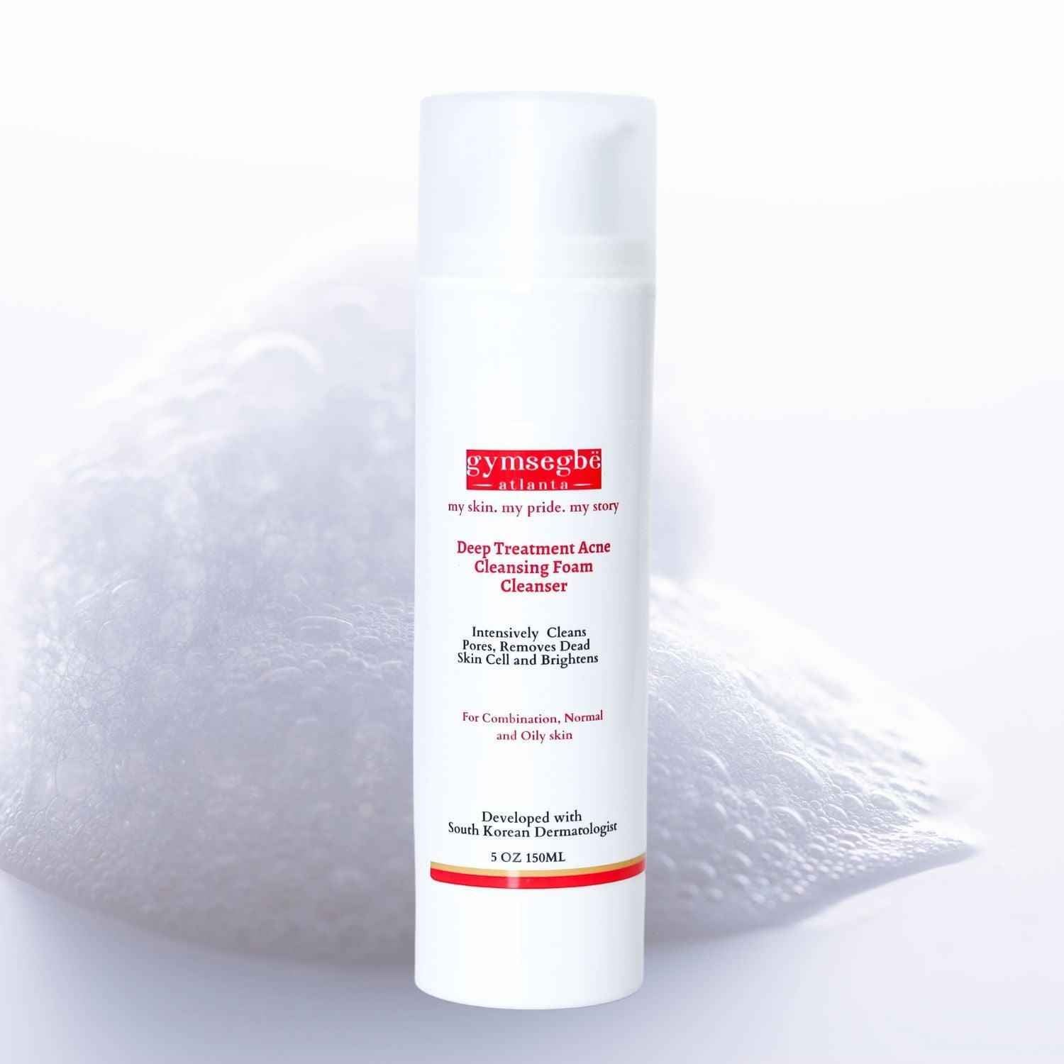 Deep Treatment Acne Cleansing Foam Cleanser