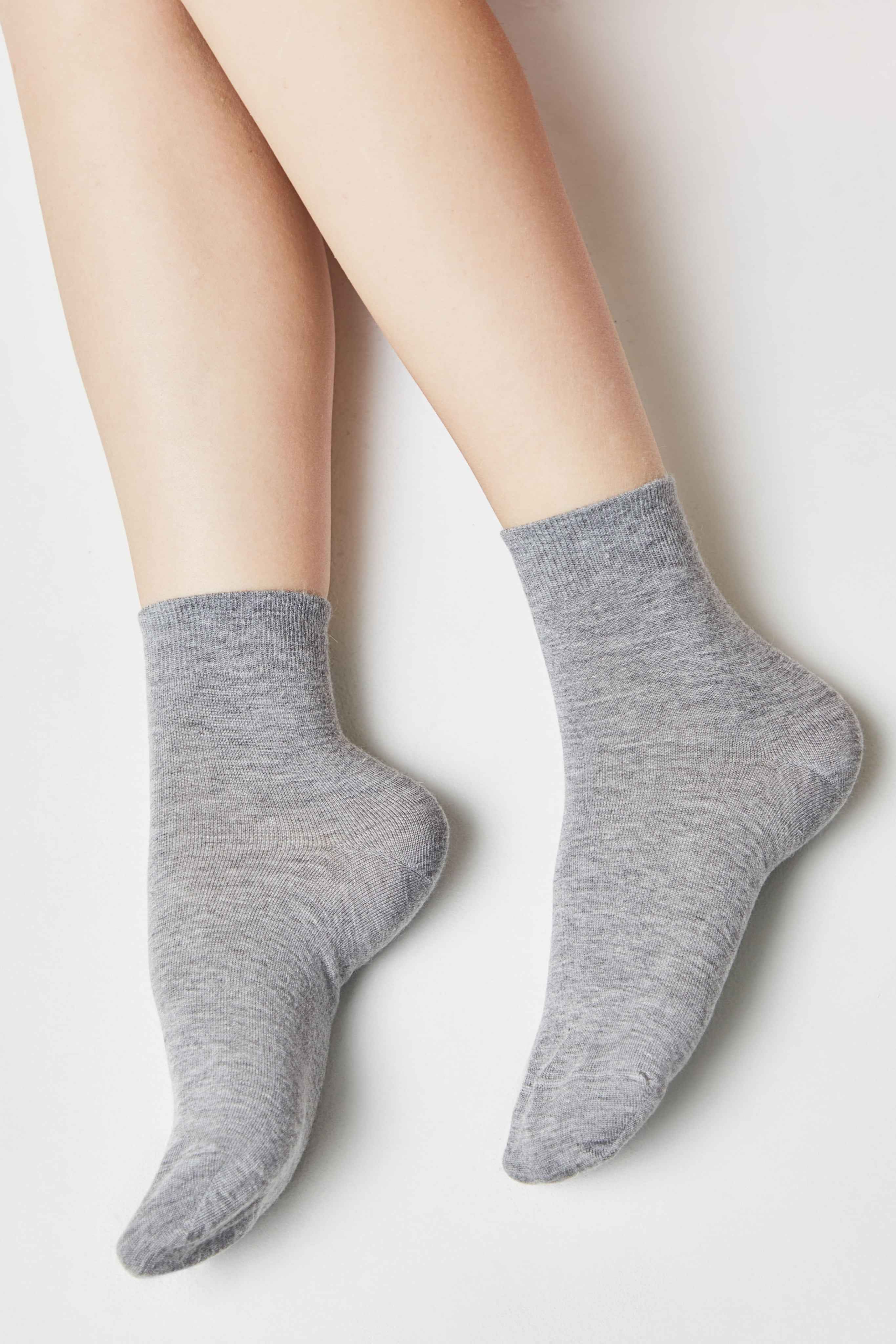 Viscose and Angora Socks Conte Comfort 000