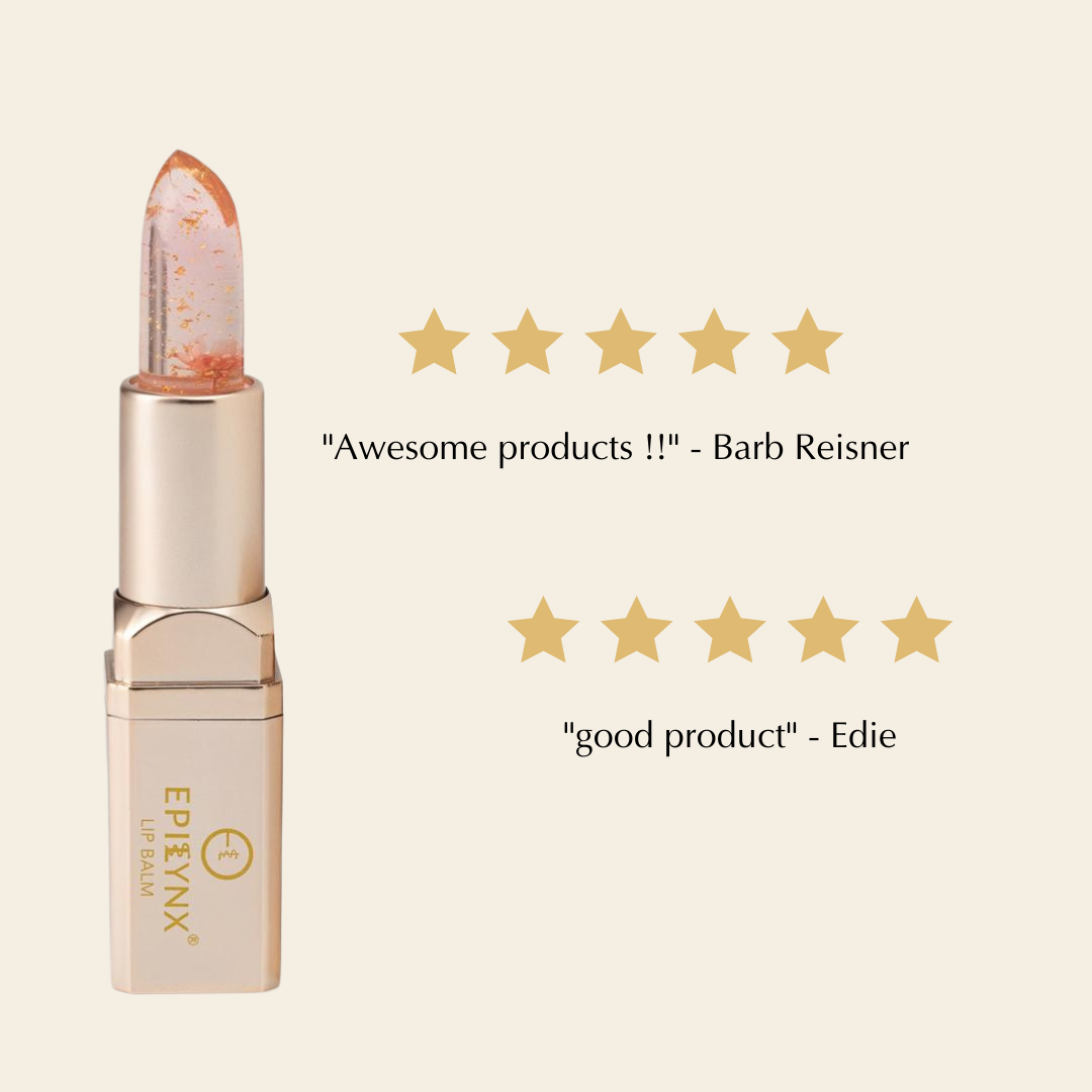 Color-Changing Flower Lip Gloss – Vegan, Gluten-Free, Hydrating Lip Balm by EpiLynx