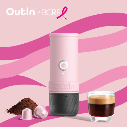 Mino Portable Espresso Machine (Rose Clay) X BCRF by OutIn