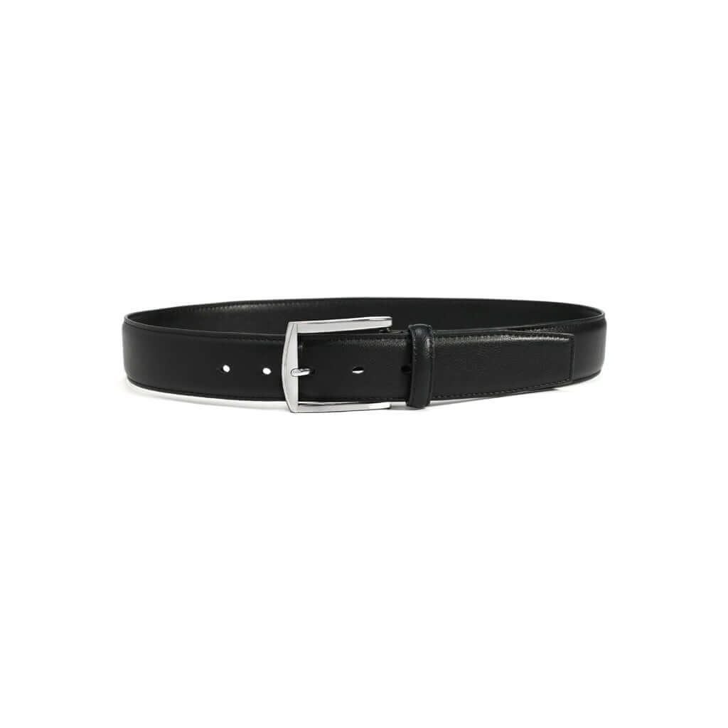 Metallic Silver Square 2 Vegan Belt (Only Brown 30, 40) by Doshi FCSA