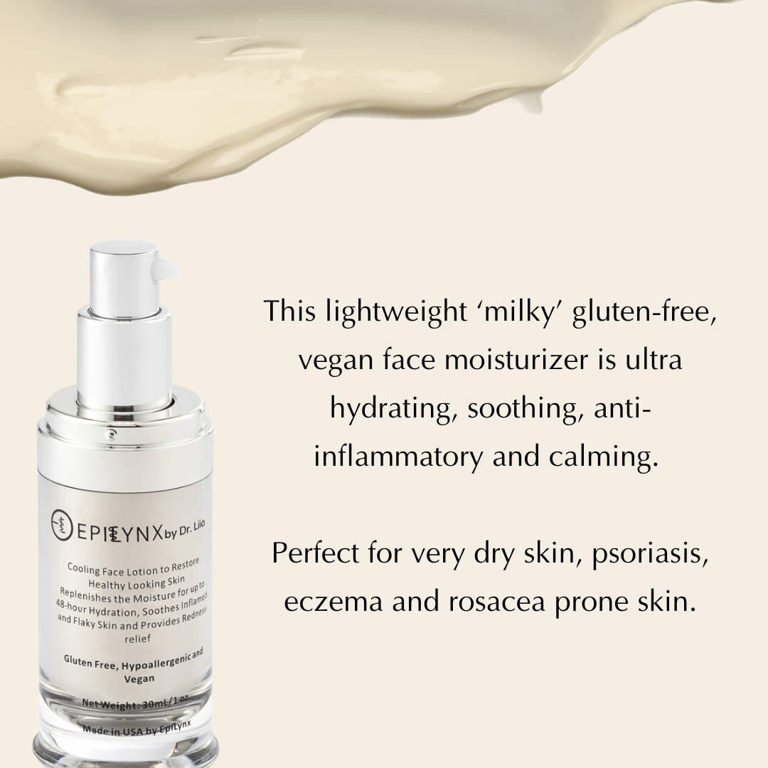 Lightweight Face Moisturizer for Sensitive &amp; Dry Skin – Calming &amp; Hydrating by EpiLynx