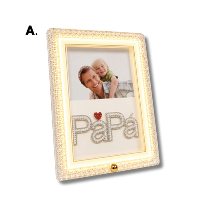 Marco para papá con luz  DestGlow