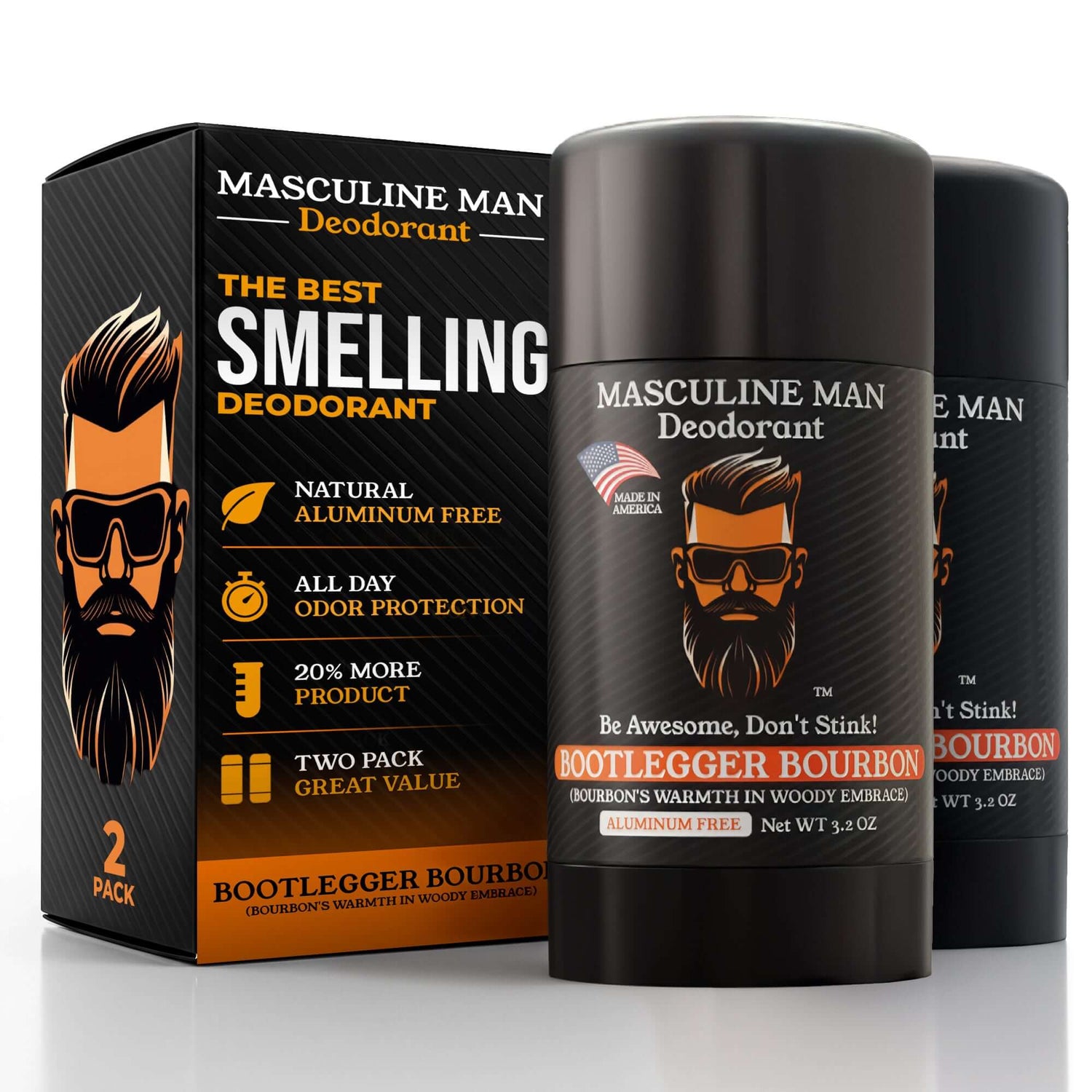 BOOTLEGGER BOURBON (2 Pack) by Masculine Man