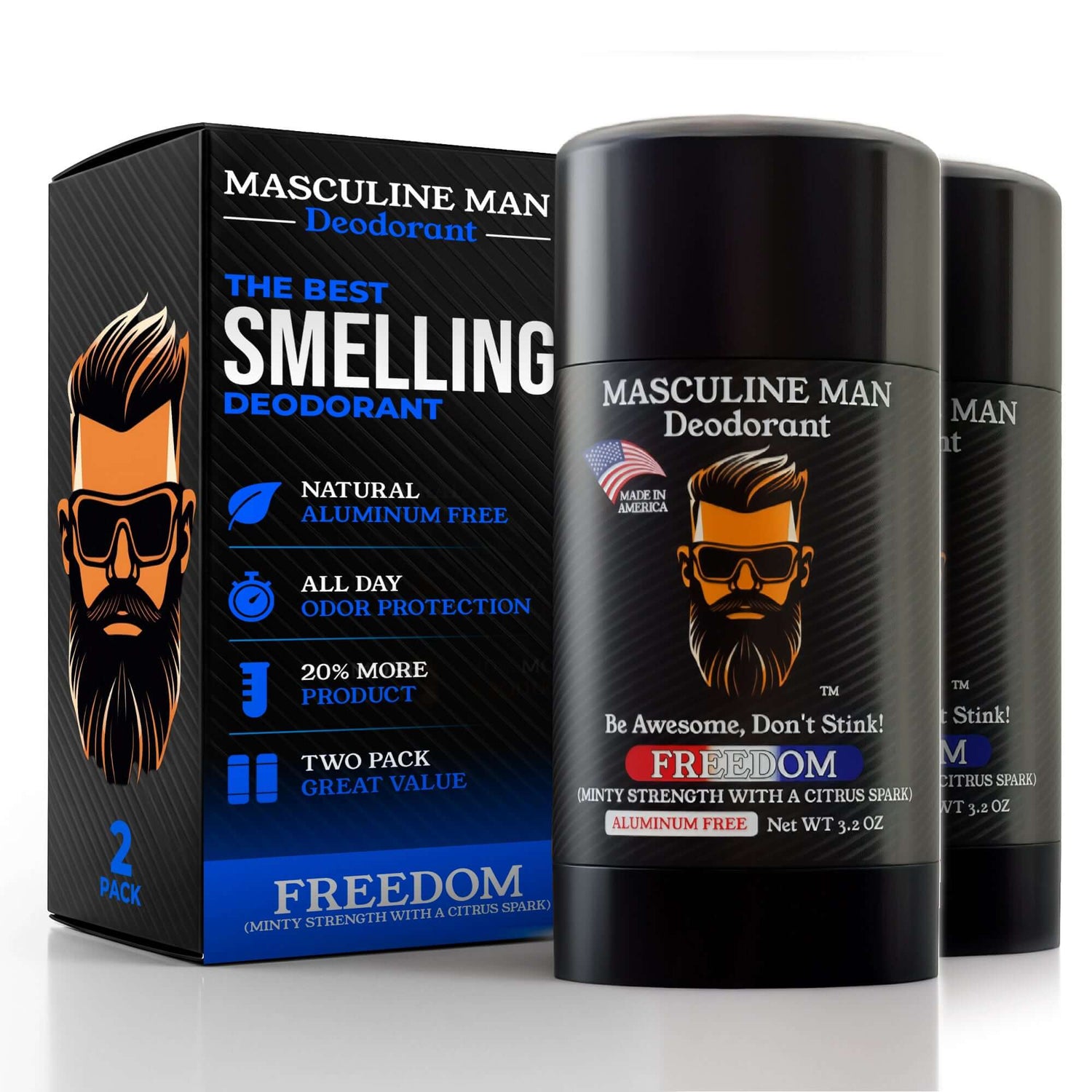 FREEDOM (2 Pack) by Masculine Man