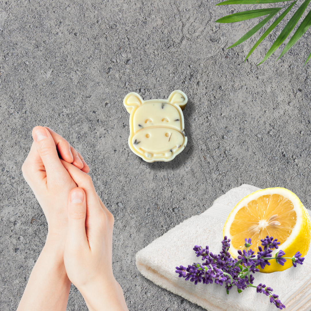 Hippo Head Shaped Lotion Bar