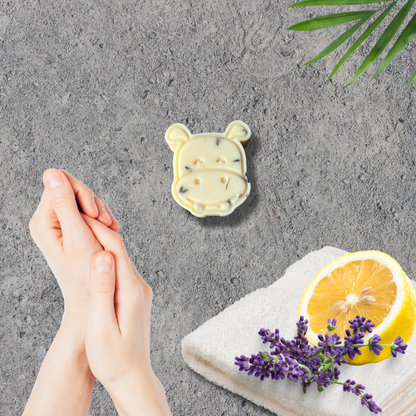 Hippo Head Shaped Lotion Bar