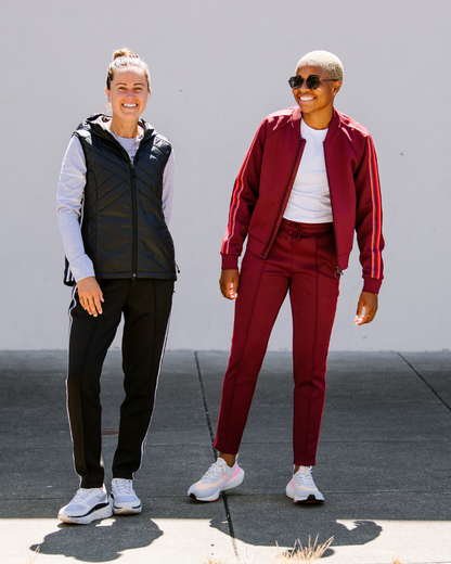 Powerstripe LS Track Jacket by Goal Five