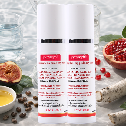 Thick As Thieves Pure Glycolic Acid Lactic Acid Extreme Gel Peel - 50ml by gymsegbë
