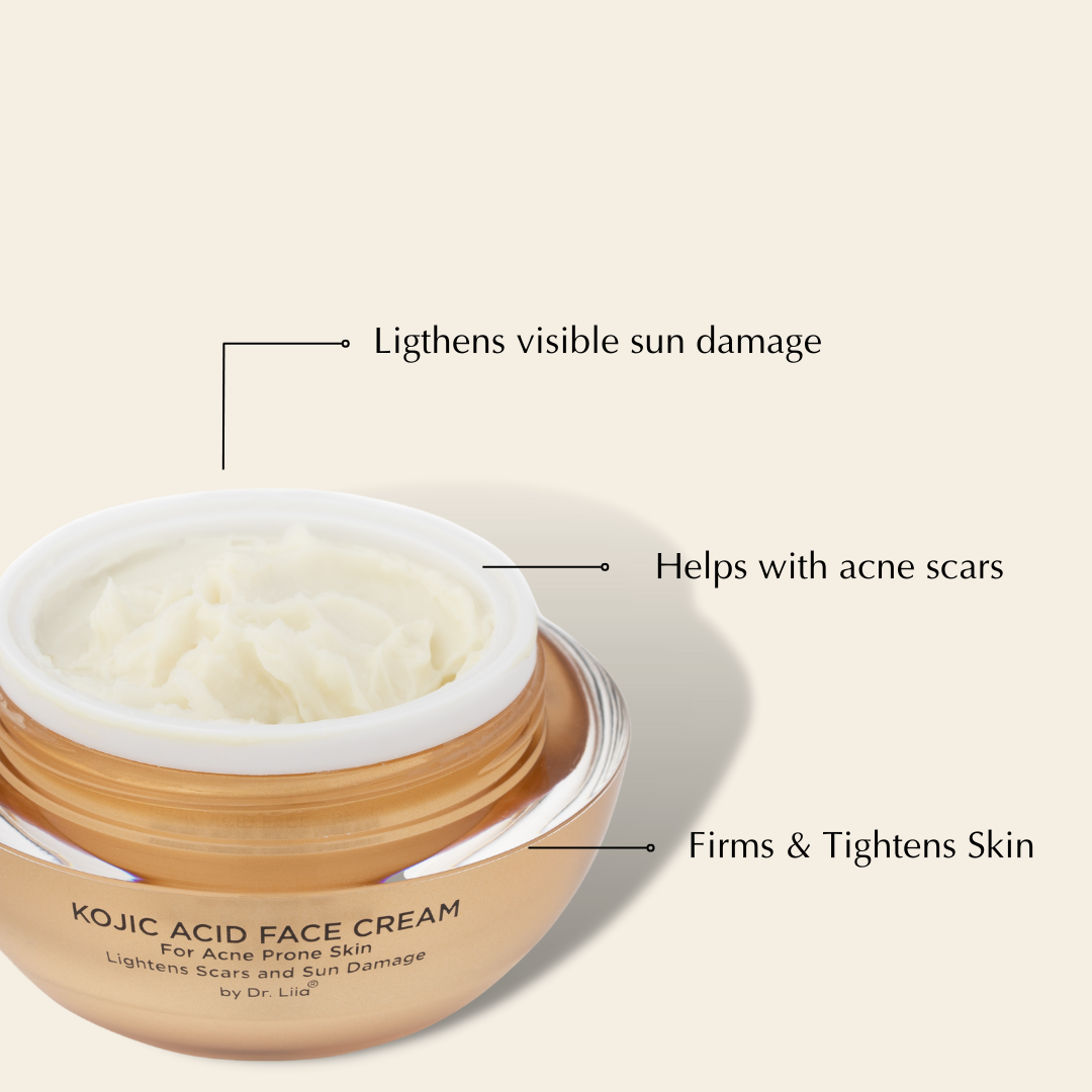 Pore Refining &amp; Brightening Kojic Acid Skincare Set – Vegan, Hypoallergenic Duo by EpiLynx