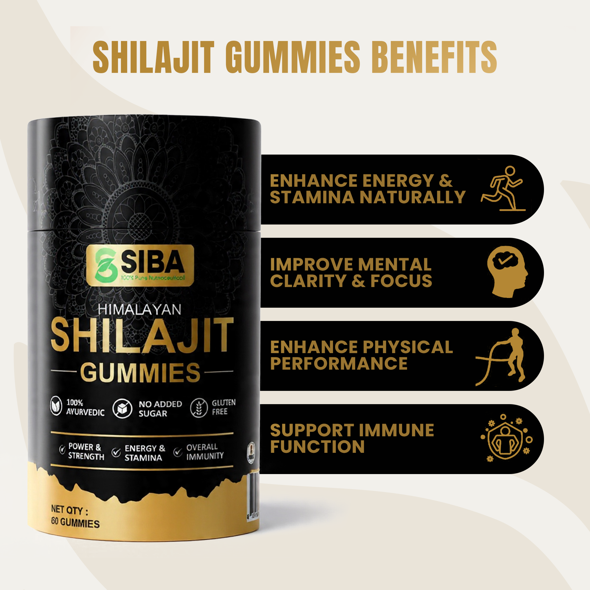 Shilajit Gummies - DestGlow