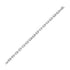 14k White Gold French Cable Chain Bracelet (4.80 mm) by Bids.com
