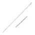 14k White Gold Diamond-Cut Bead Chain 1.0mm by Bids.com