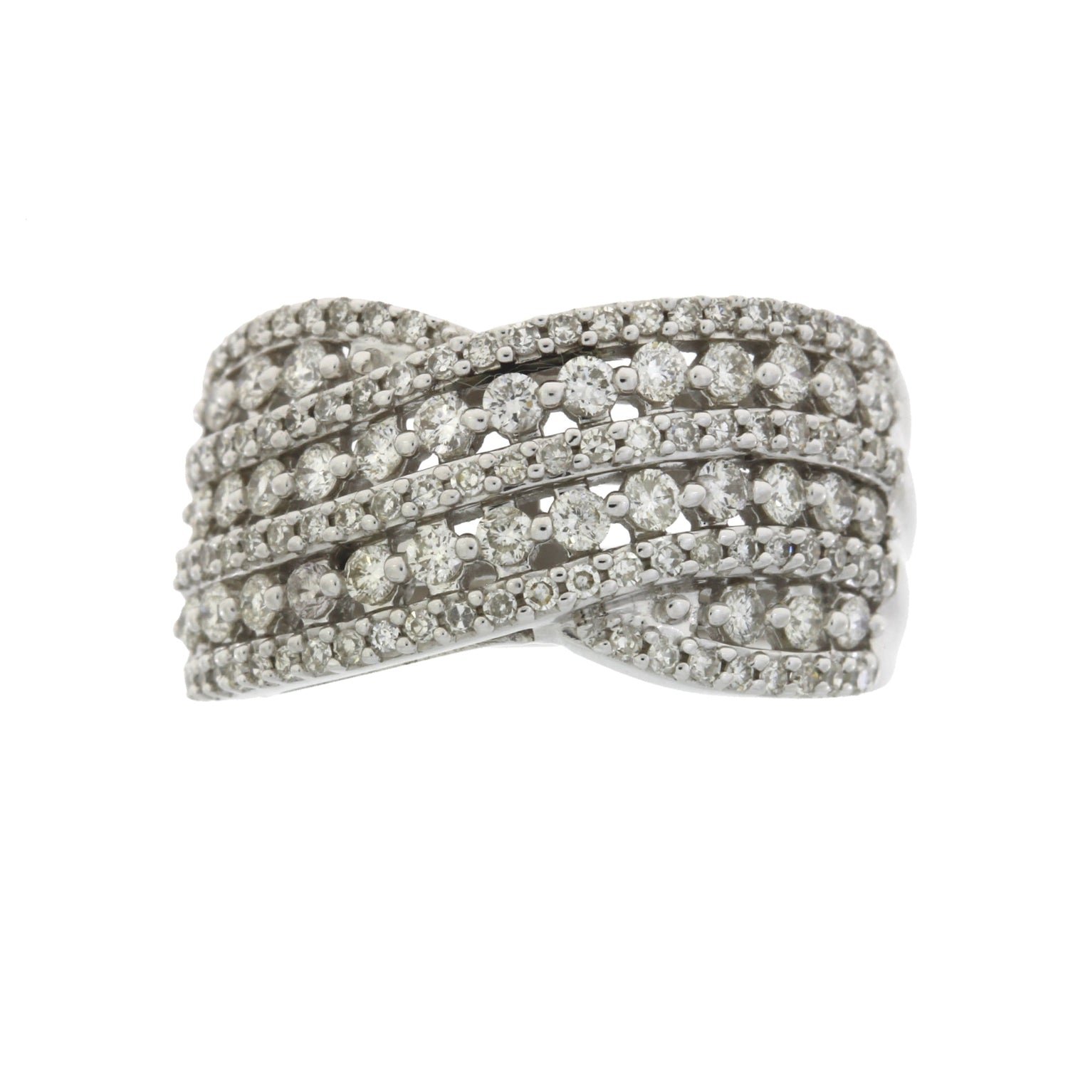 Genuine 1.00ct Diamond Ring 10KT White Gold by Bids.com