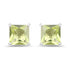 2.00 Carat Genuine Peridot .925 Sterling Silver Earrings  DestGlow