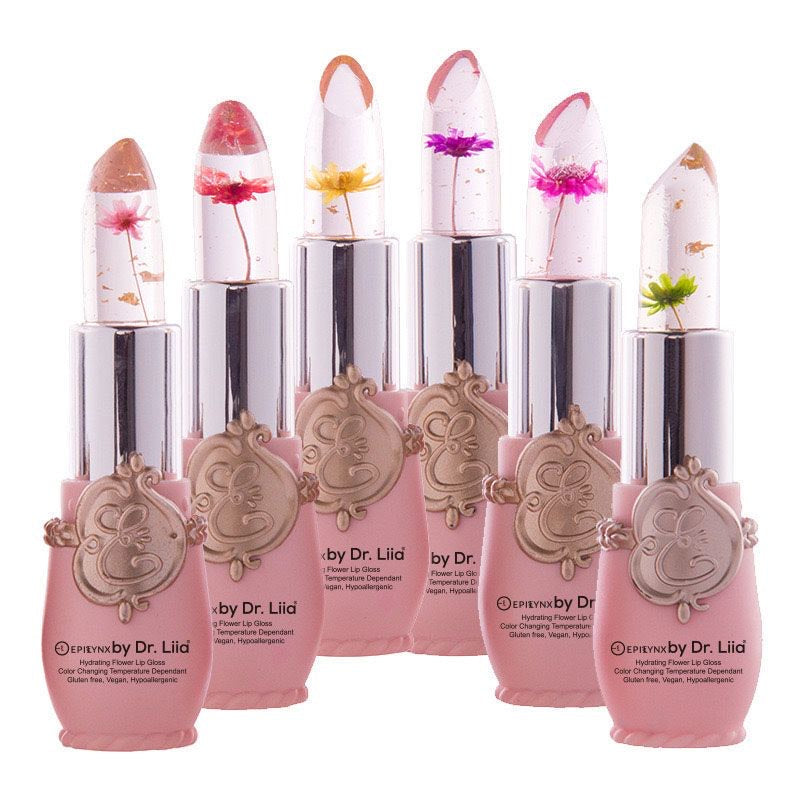 Color-Changing Flower Lip Gloss – Vegan, Gluten-Free, Hydrating Lip Balm by EpiLynx