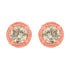 14K Yellow Gold Plated .925 Sterling Silver 1.0 Cttw Round Brilliant Cut Diamond Solitaire Milgrain Stud Earrings (K-L Color, I2-I3 Clarity) by Bids.com