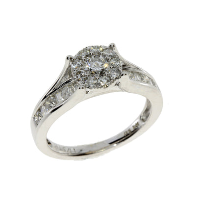 Genuine 1.20ct Diamond Diamond Eng Only 10KT White Gold by Bids.com