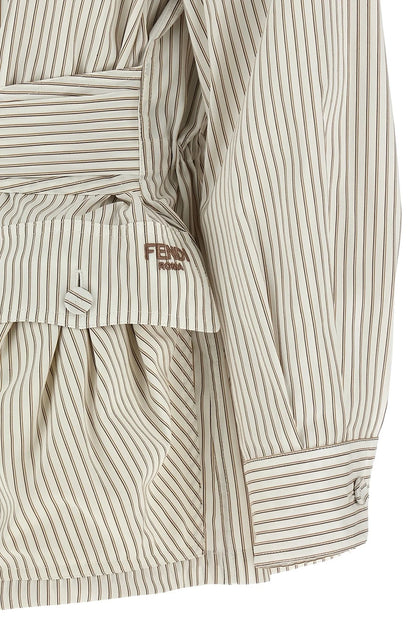 Fendi Women Striped Blouson by Luosophy