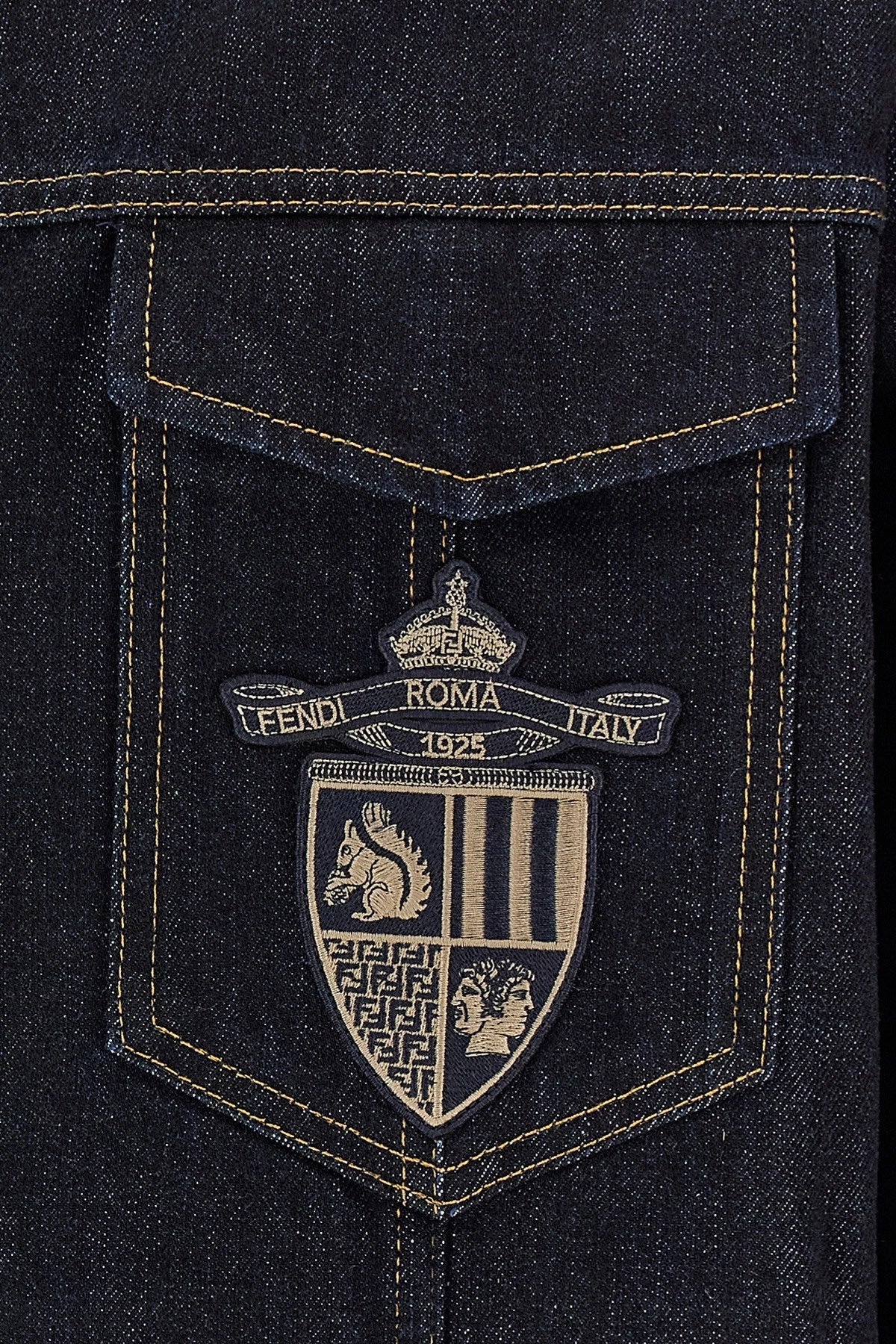 Fendi Men Fendi Crest Jacket by Luosophy