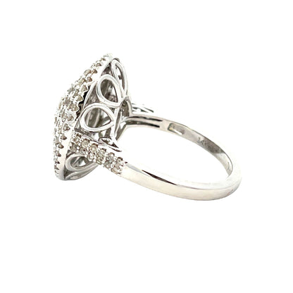 Genuine 1.50ct Diamond Ring 14KT White Gold by Bids.com
