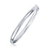 Classic Bangle in 14k White Gold (6.0mm) by Bids.com