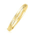 14k Yellow Gold Dome Florentine Design Bangle by Bids.com