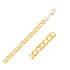 8.2mm 14k Yellow Gold Solid Curb Bracelet by Bids.com