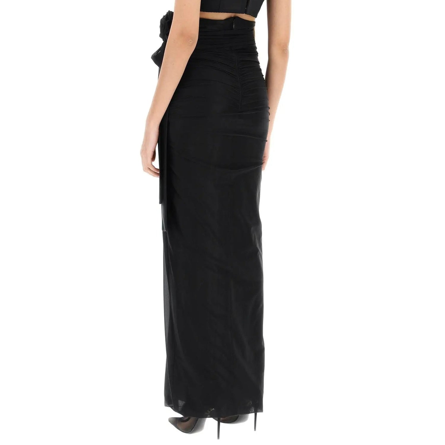 Dolce&amp;Gabbana Jersey Stretch Maxi Skirt Women